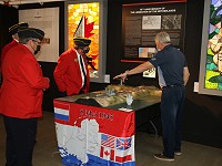 Lethbridge RCMP Veterans View Liberation of Netherlands Display